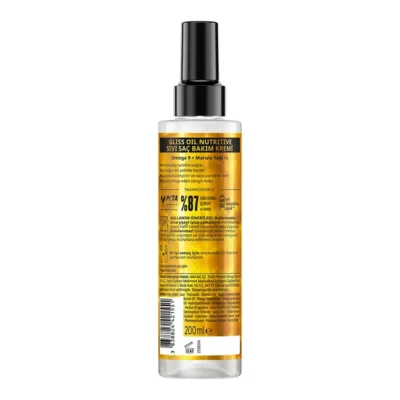 Gliss Oil Nutritive Sıvı Saç Bakım Kremi-8