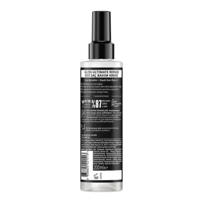 Gliss Ultimate Repair Sıvı Saç Bakım Kremi-8