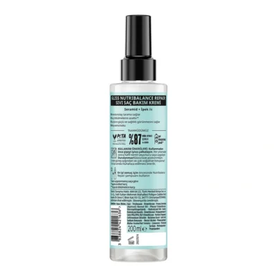 Gliss Nutribalance Repair Sıvı Saç Bakım Kremi-8
